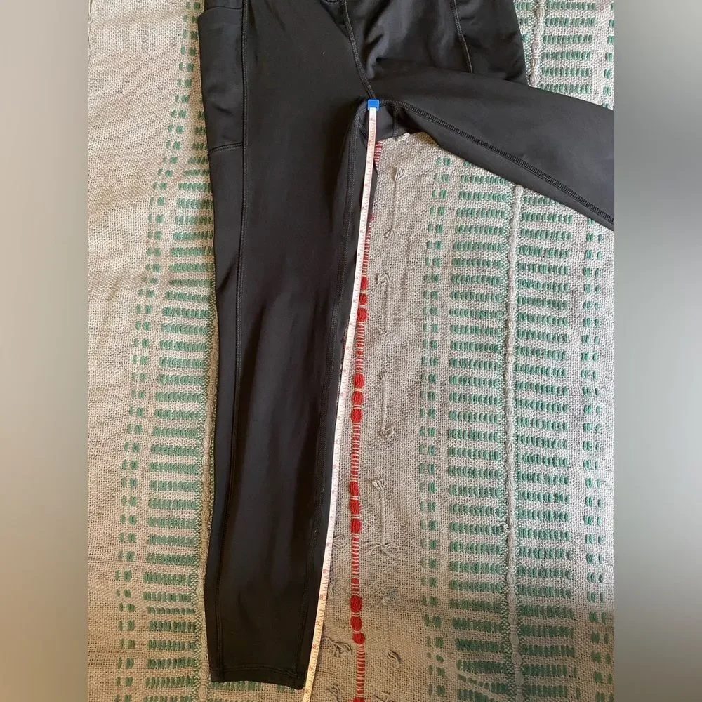 Spyder Active, Black, Yoga Pants w/Side Pockets, Size S, No flaws - Picture 6 of 8